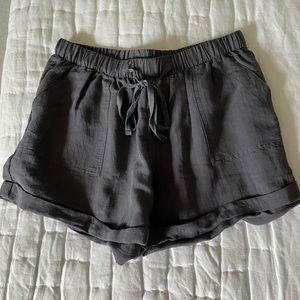 Comfortable Flowy Grey/Blue Shorts